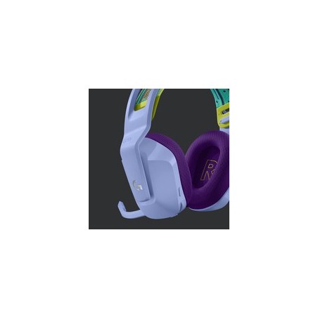 Logitech G G733 LIGHTSPEED Wireless RGB Gaming Headset Trådløs Høretelefoner Lilla